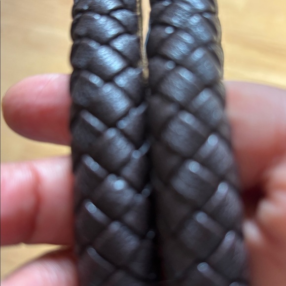 Neiman Marcus Navy Croc Embossed Tote - Picture 8 of 9